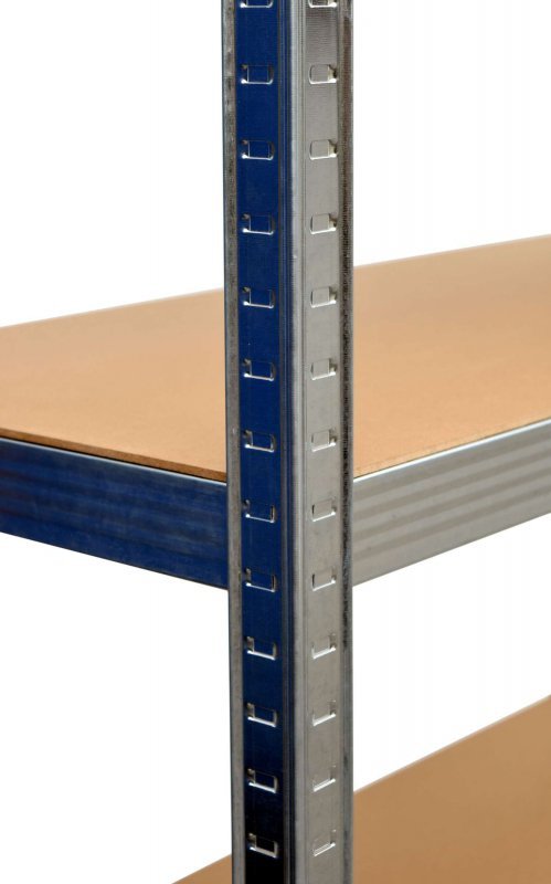 Regał magazynowy 5 poziomów 625 kg 150 x 75 x 30  cm