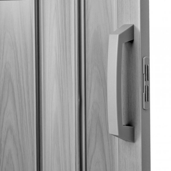 Drzwi harmonijkowe 004 07 szary dąb 80 cm