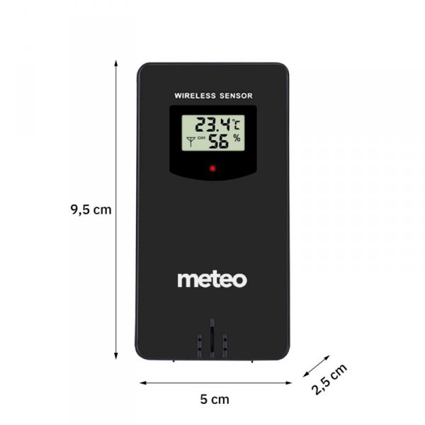 Stacja pogodowa METEO SP107 czarna