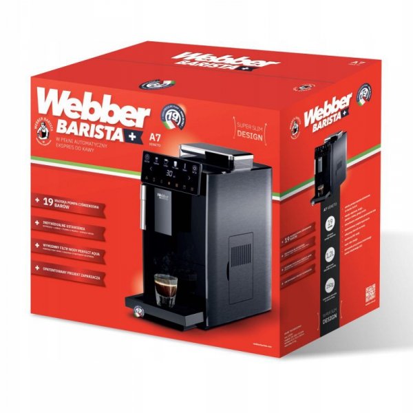 EKSPRES DO KAWY CIŚNIENIOWY AUTOMATYCZNY WEBBER A7 VENETO