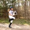 Hobby Horse Skippi - koń na kiju - Gniado - srokaty