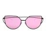 Okulary przeciwsłoneczne GLAM ROCK FASHION Lustrzanki Różowe OK21WZ21