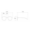 Okulary przeciwsłoneczne Elegant GRADIENT Brąz OK360WZ1