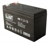 Akumulator żelowy 12V 7.2 Ah/AGM-12V-7AH-MB-7.<br />2-12V 