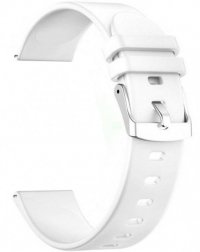 Pasek silikonowy do Smartwatcha 22 mm BIAŁY RNCE40 SW010 KW19 PS1B 