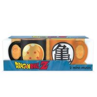 Komplet kubeczków do espresso - Dragon Ball DBZ Dragon Ball & Kame 