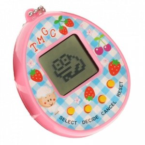Zabawka Tamagotchi elektroniczna gra jajko różowe