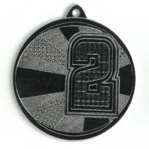 Medal stalowy srebrny drugie miejsce MMC29050/S