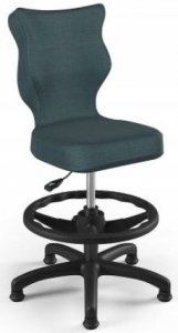 Krzesło biurkowe Entelo Petit odcienie niebieskiego #R1