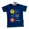 T-shirt Psi Patrol twarze granatowy
