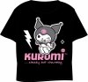 T-shirt Kuromi czarny 