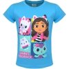 T-shirt Koci Domek Gabi niebieski