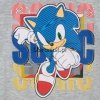Piżama Sonic szaro-niebieska