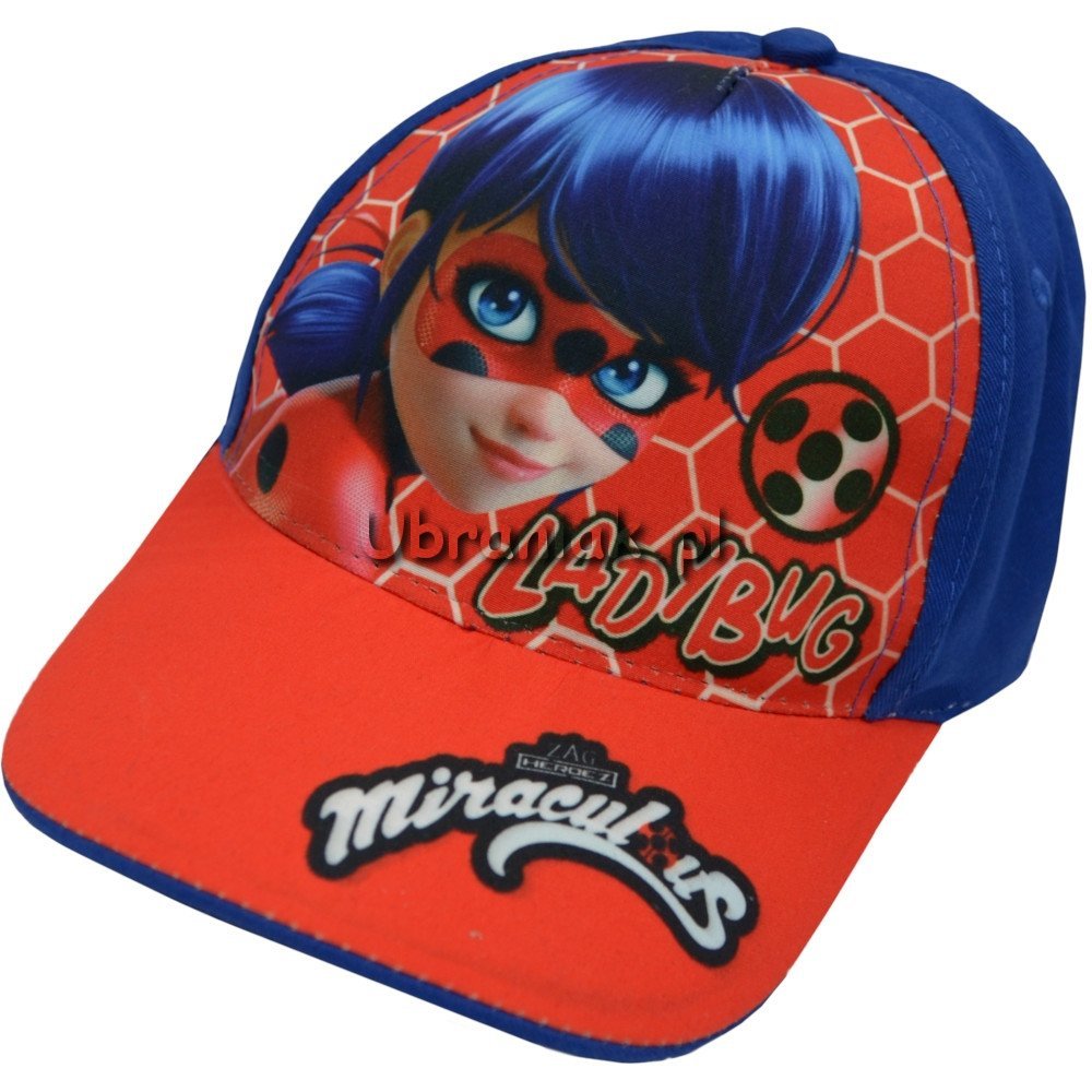 Czapka Z Daszkiem Miraculous Biedronka I Czarny Kot Na Rzep