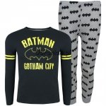 Piżama Batman Gotham czarna