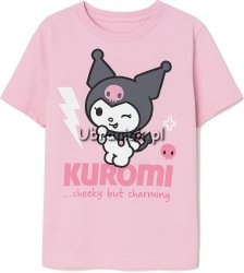 T-shirt Kuromi różowy 