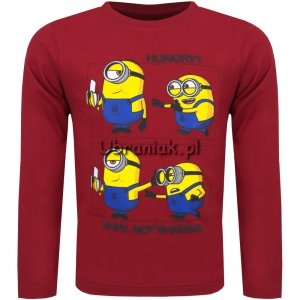 Bluzka Minionki czerwona