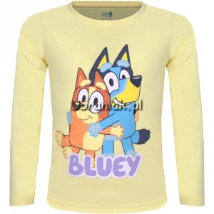 Bluzka Bluey żółta dla dziewczynki
