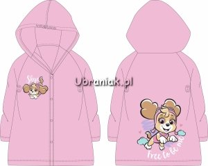 Płaszcz przeciwdeszczowy Psi Patrol Skye różowy