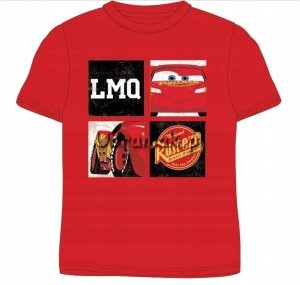 T-shirt koszulka AUTA czerwona