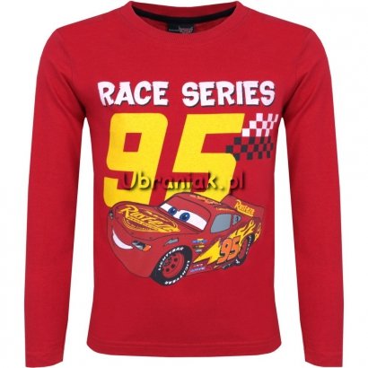 Bluzka Auta Race 95 czerwona 