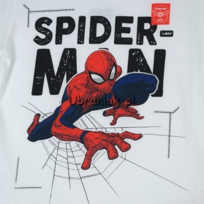 Piżama Spiderman biało-niebieska