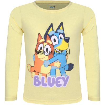 Bluzka Bluey żółta dla dziewczynki