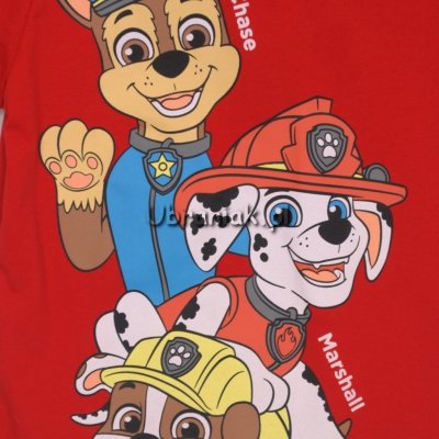 T-shirt Psi Patrol czerwony