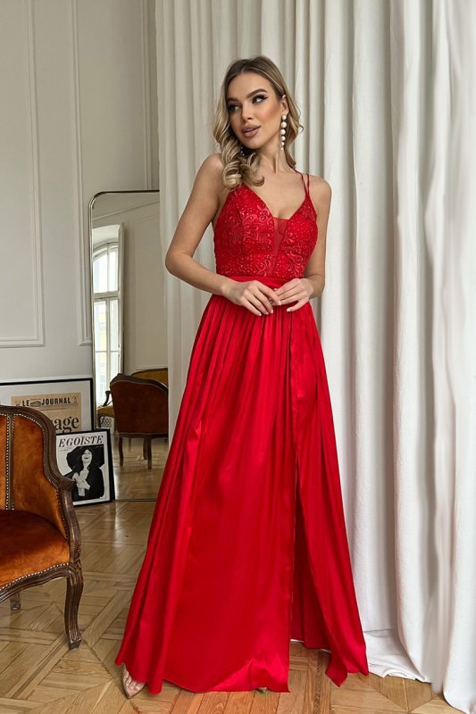 Sukienka Maxi Red - Czerwona