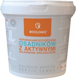 ECOLOGIS biopreparat - wspomaganie oczyszczalni z napowietrzaniem 1kg