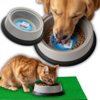 MISKA DLA PSA KOTA ANTYPOŚLIZGOWA NA GUMIE NA KARMĘ WODĘ WYTRZYMAŁA 1,2 L ( tds0813) 