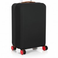POKROWIEC NA WALIZKĘ OCHRONNY ELASTYCZNY CZARNY 70x50x30 cm - ROZMIAR L ( tds0891) 