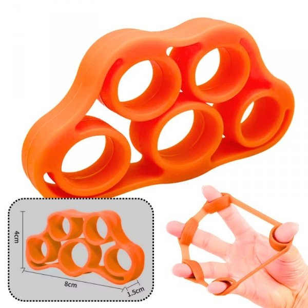 ZESTAW DO ĆWICZEŃ DŁONI ŚCISKACZ DO RĄK TRENINGU REHABILITACJI 5 ELEMENTÓW (V00)