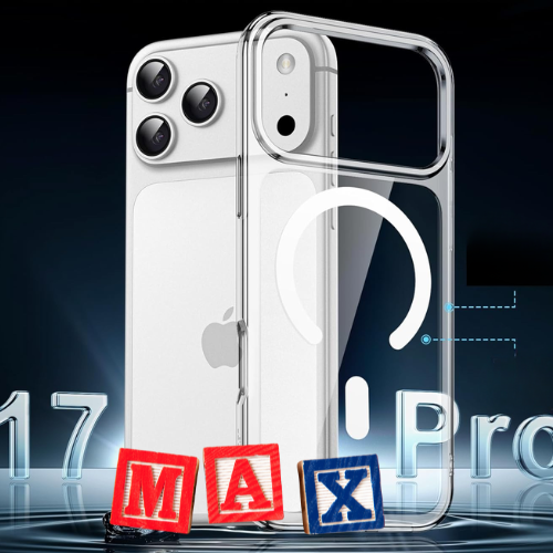 ETUI DO IPHONE 17 PRO MAX CASE + SZKŁO 9H WZMACNIANE 360°CLEAR +UCHWYT RING (tds0743)