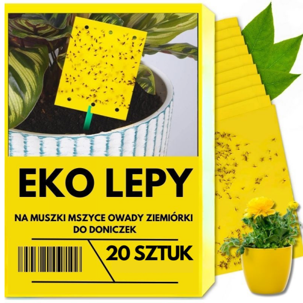 LEP DO DONICZEK SZKLARNI NA MSZYCE ZIEMIÓRKI MUSZKI MRÓWKI DO KWIATÓW 20X (tds0486)