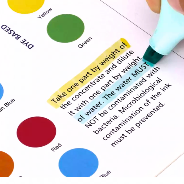 ZAKREŚLACZE PASTELOWE KOMPLET ZESTAW DO BIURA SZKOŁY PISAKI KOLOROWE - 6X (tds0579)