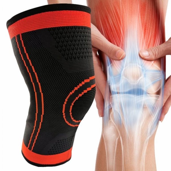 OPASKA NA KOLANO STABILIZATOR KOLANA STAWU KOLANOWEGO - OrangeV200 ROZ. XL (tds0680)