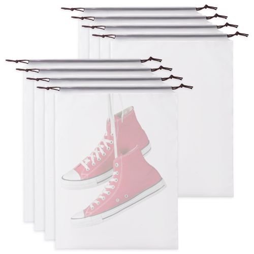 10X WOREK SZKOLNY NA BUTY OBUWIE WF PLECAK DO SZKOŁY WODOODPORNY MOCNY DUŻY (tds0733)