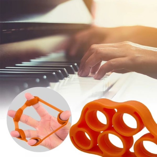 ZESTAW DO ĆWICZEŃ DŁONI ŚCISKACZ DO RĄK TRENINGU REHABILITACJI 5 ELEMENTÓW (V00)