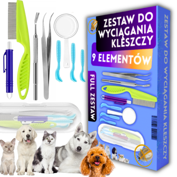 A12_tds0641_Zestaw do wyciągania kleszczy