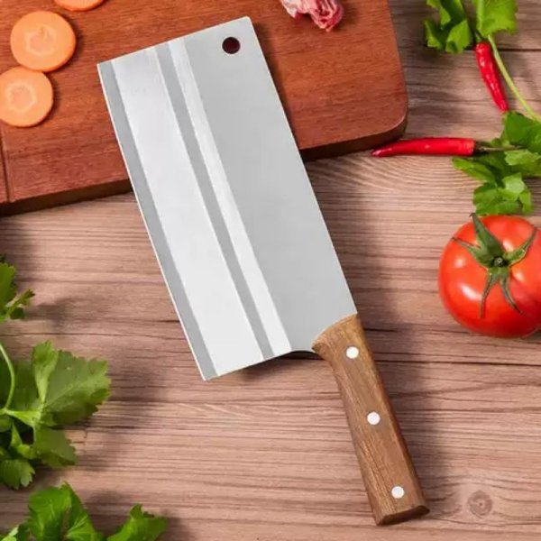 TASAK NÓŻ KUCHENNY UNIWERSALNY DUŻY SZEFA KUCHNI JAPOŃSKI TASAK OSTRY + BOX (tds0670)