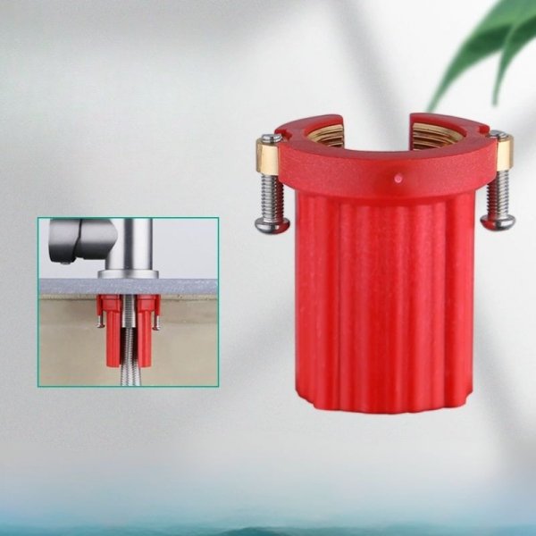 UNIWERSALNY ZACISK NAKRĘTKA MOCUJĄCA KRAN WSPORNIK DO BATERII KUCHENNEJ (tds0721)