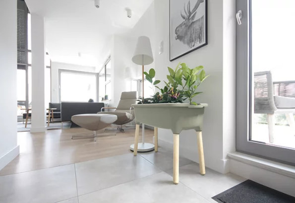 Szklarnia Respana Planter Wood High Set