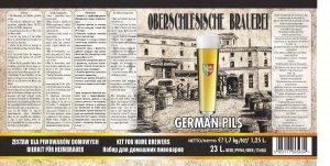 Oberschlesische Brauerei German Pils - 1,7kg + drożdże