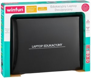 Edukacyjny laptop dwujęzyczny polsko-angielski