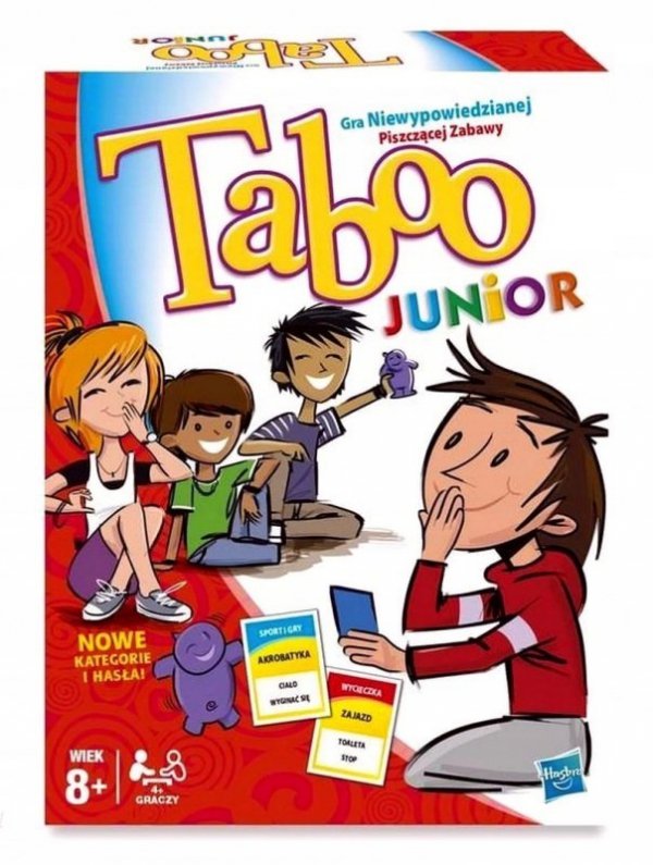 TABOO JUNIOR RODZINNA GRA IMPREZOWA WERSJA PL