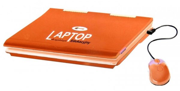 Laptop Edukacyjny Komputerek 80 programów funkcji Litery Matematyka Nauka Mówi po polsku