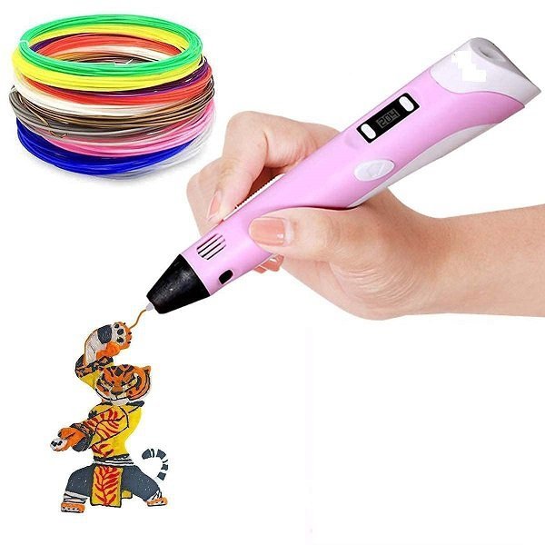 Długopis 3DPEN2 drukarka wkłady PLA Filament różowy
