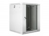 Lanberg Szafa instalacyjna wisząca 19'' 15U 600X600mm szara (drzwi       szklane)