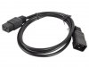 Lanberg Przedłużacz kabla zasilającego IEC 320 C19 - C20 VDE 1.8M VDE    czarny